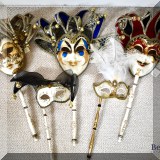D17. Venetian masks. 